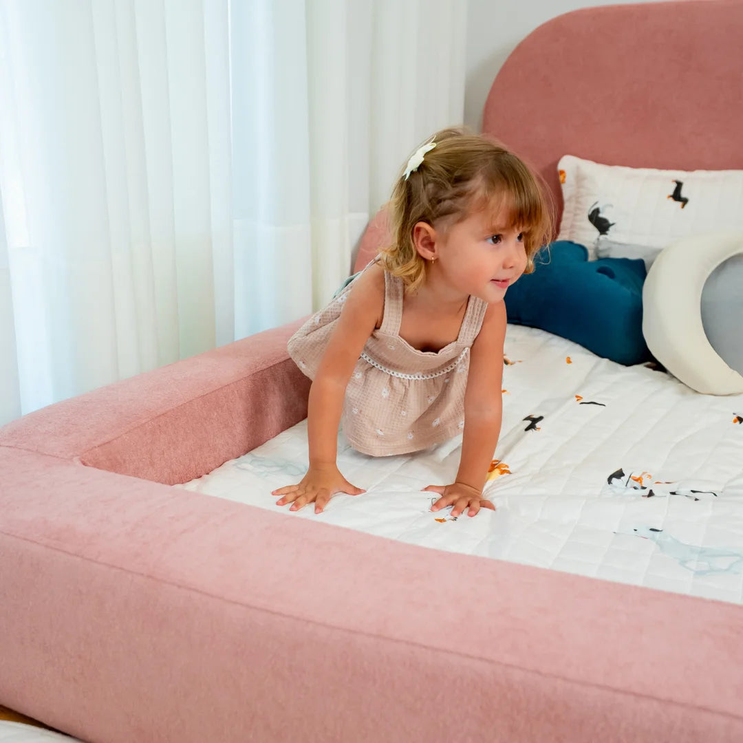 Cama Montessoriana Solteiro - Rosa | Little Duck