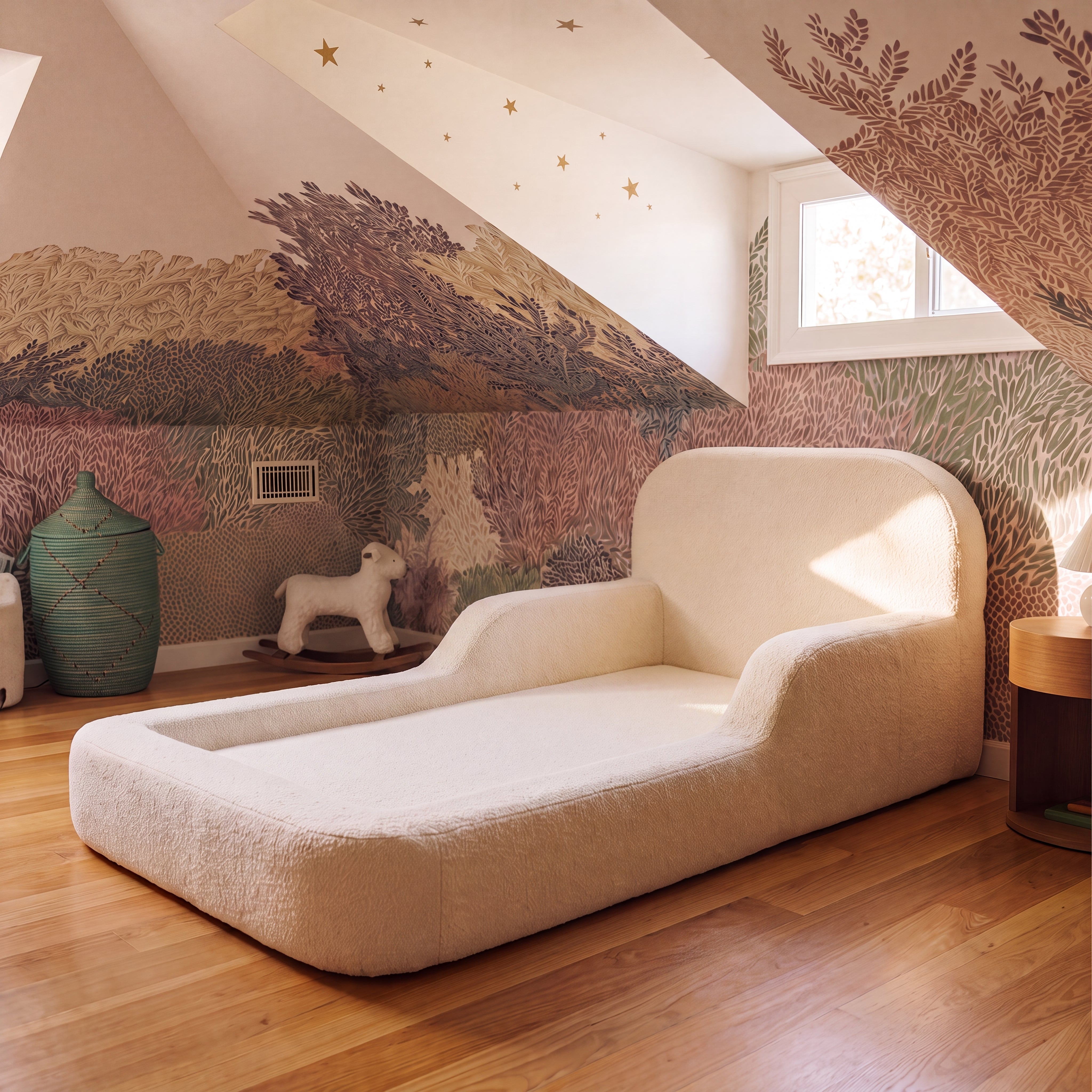 Cama Montessoriana Viuva - Linho