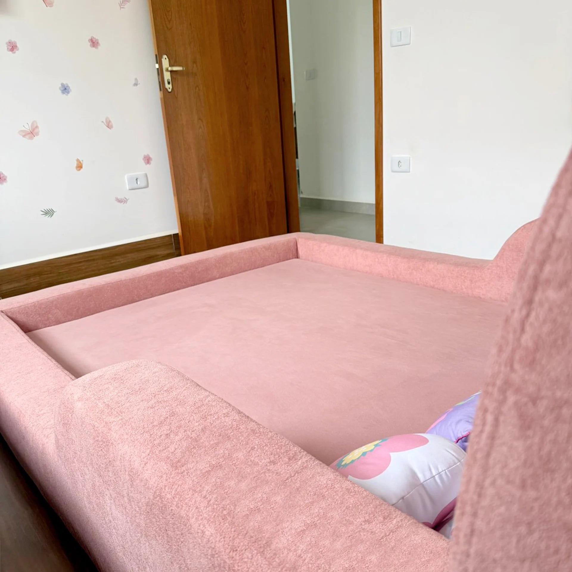 Cama Montessoriana Casal - Rosa | Little Duck