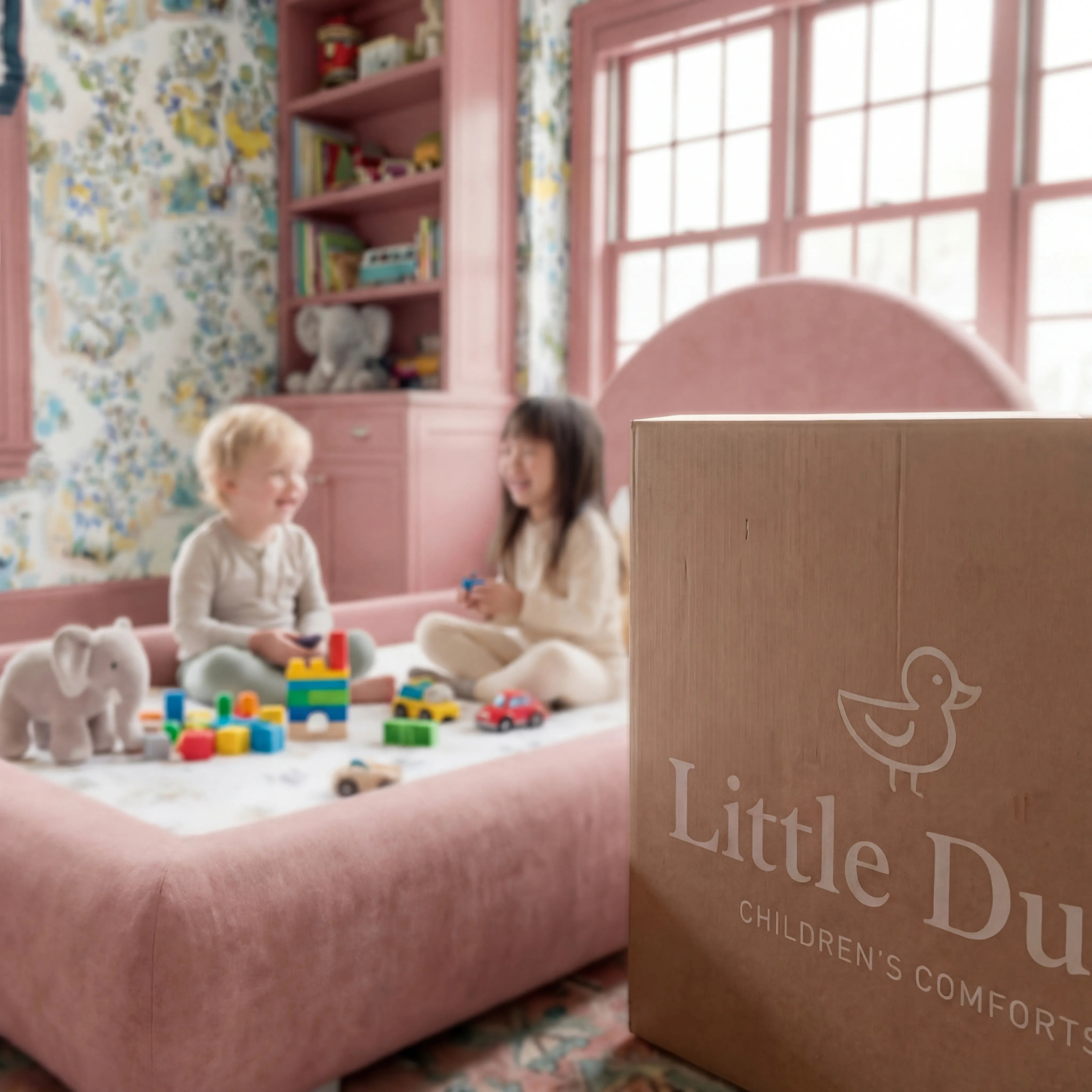 Cama Montessoriana Sol - Rosa | Little Duck