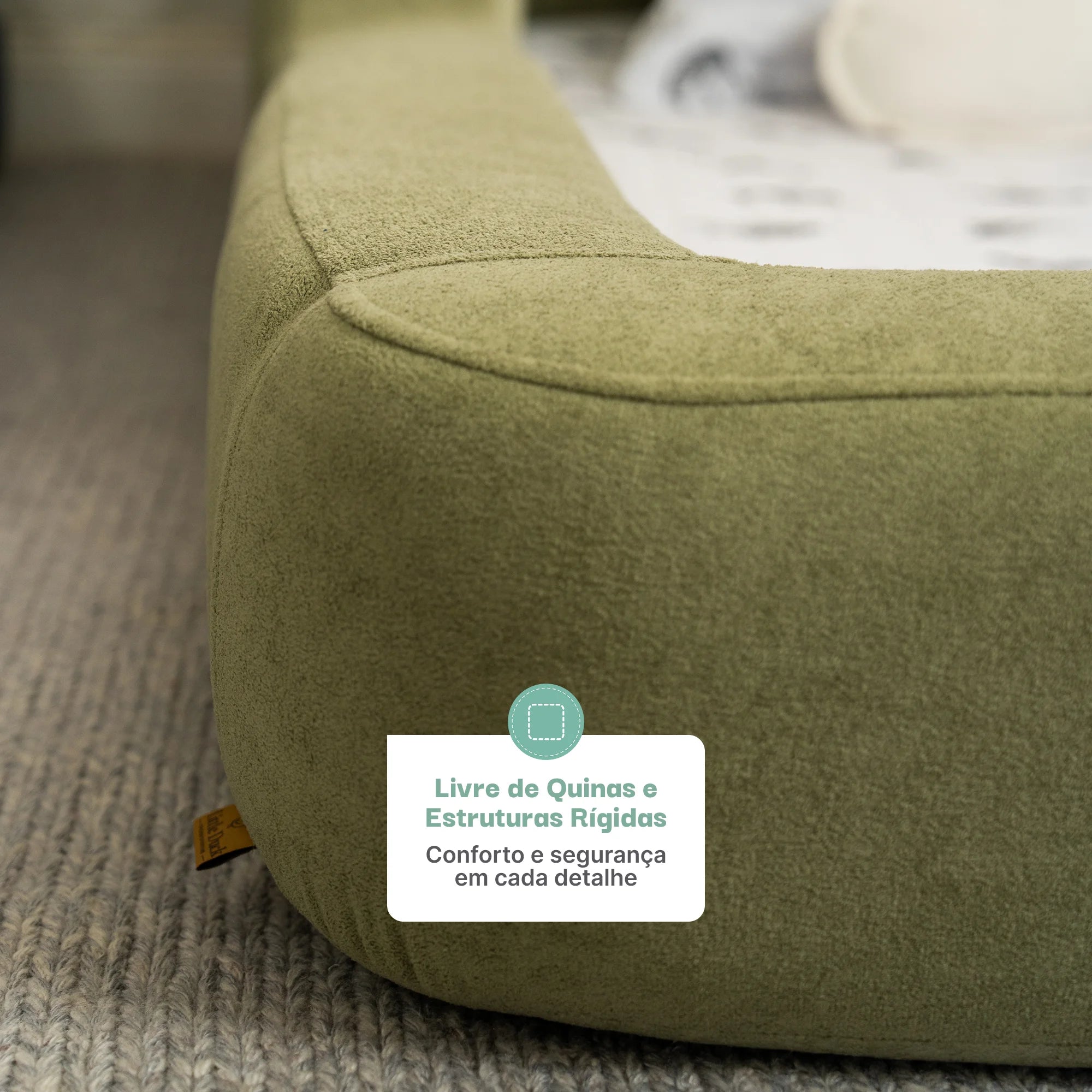 Cama Montessoriana Solteiro - Verde | Little Duck