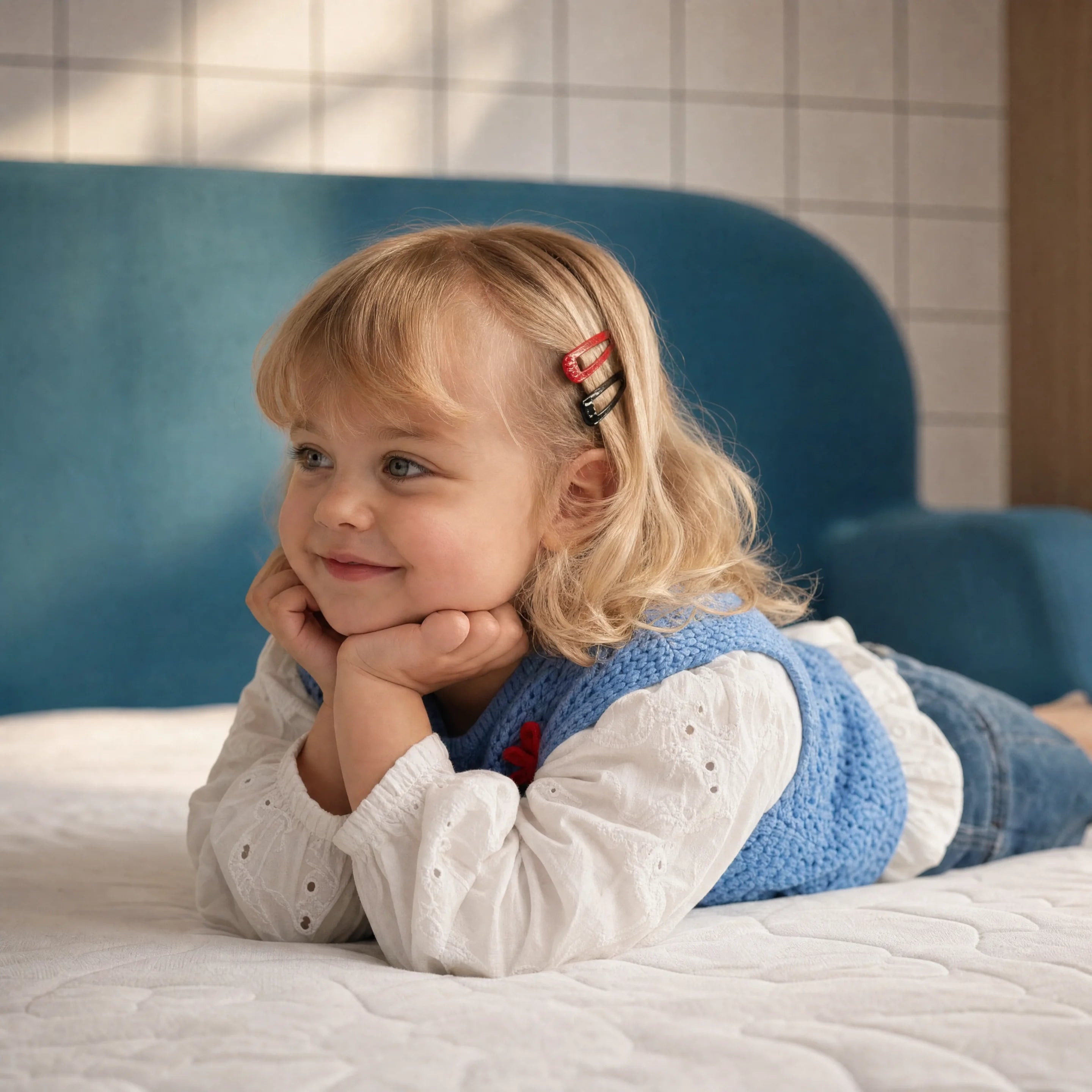 Cama Montessoriana Casal - Azul Marinho | Little Duck