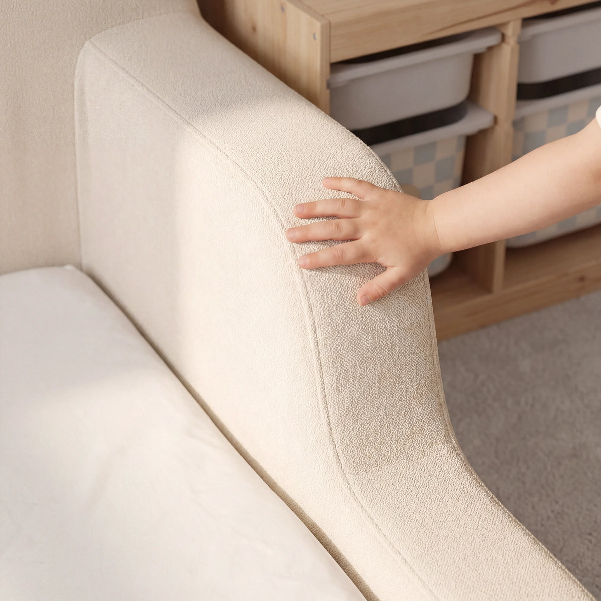 Cama Montessoriana Casal - Linho | Little Duck