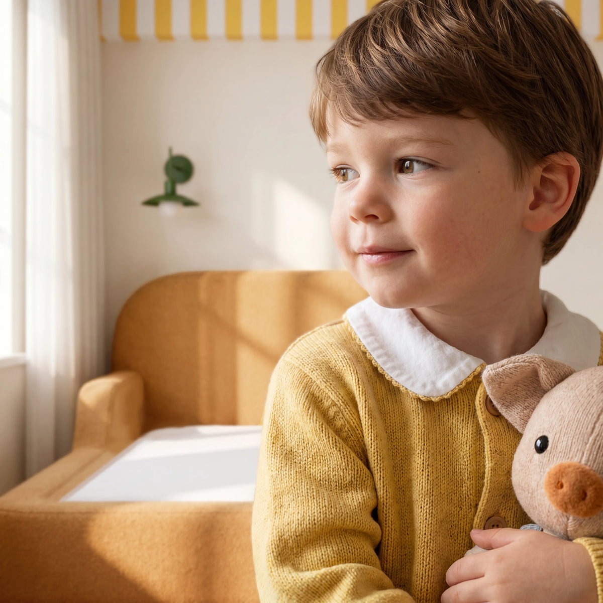 Cama Montessoriana Casal - Mostarda | Little Duck