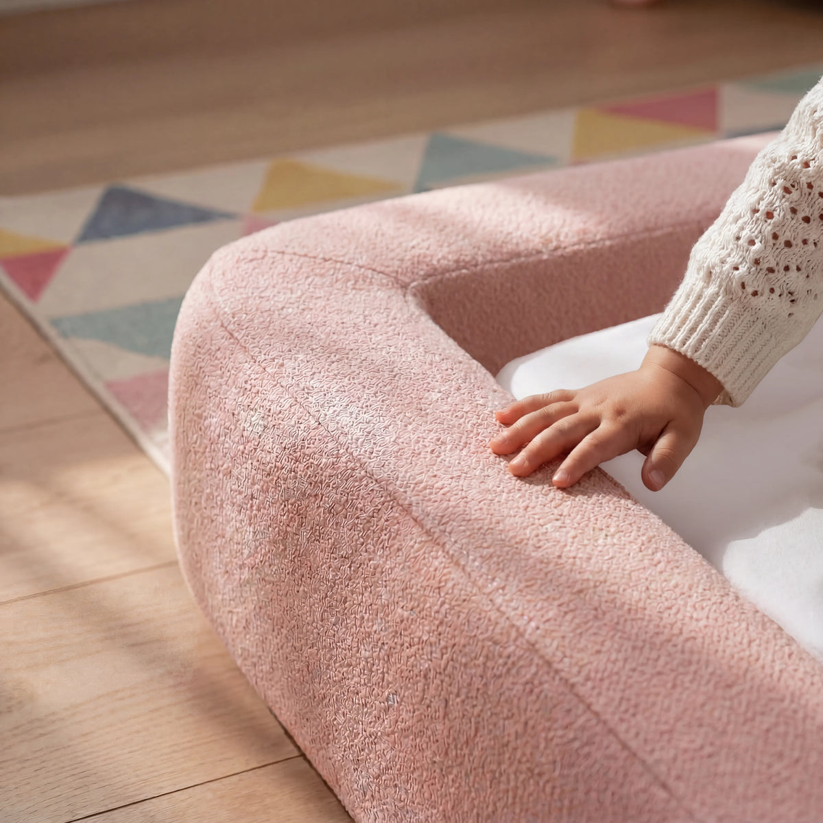 Cama Montessoriana Casal - Rosa Claro | Little Duck