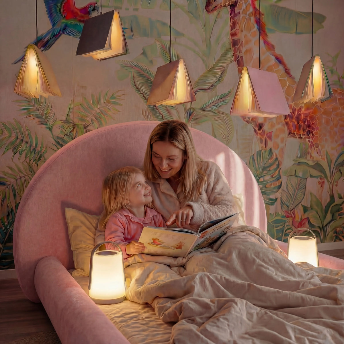 Cama Montessoriana Sol - Rosa | Little Duck