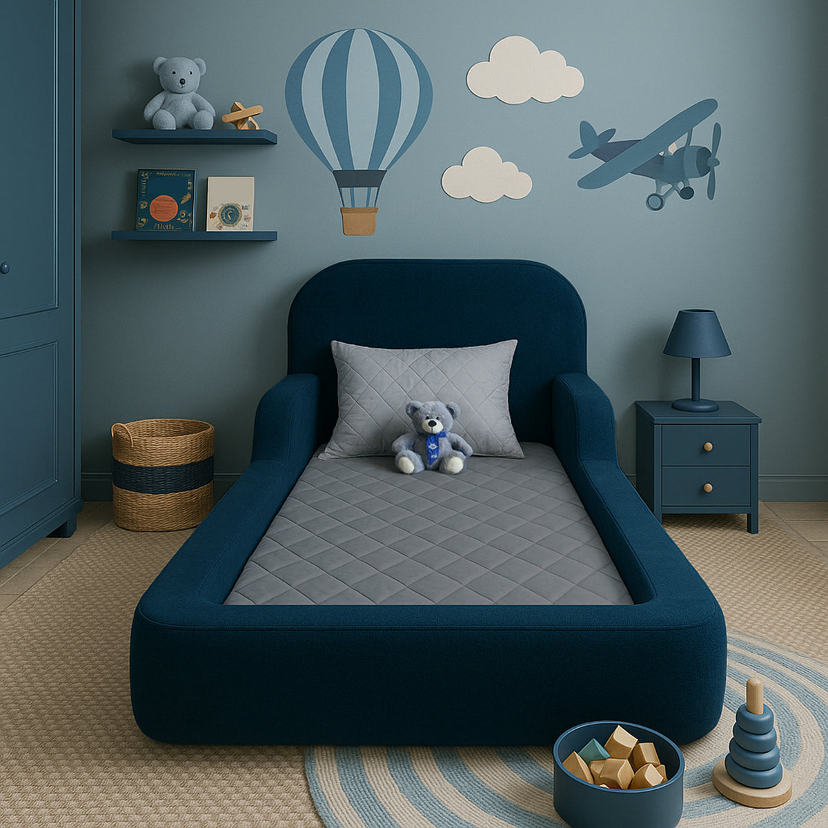 Cama Montessoriana Solteiro + Colchão