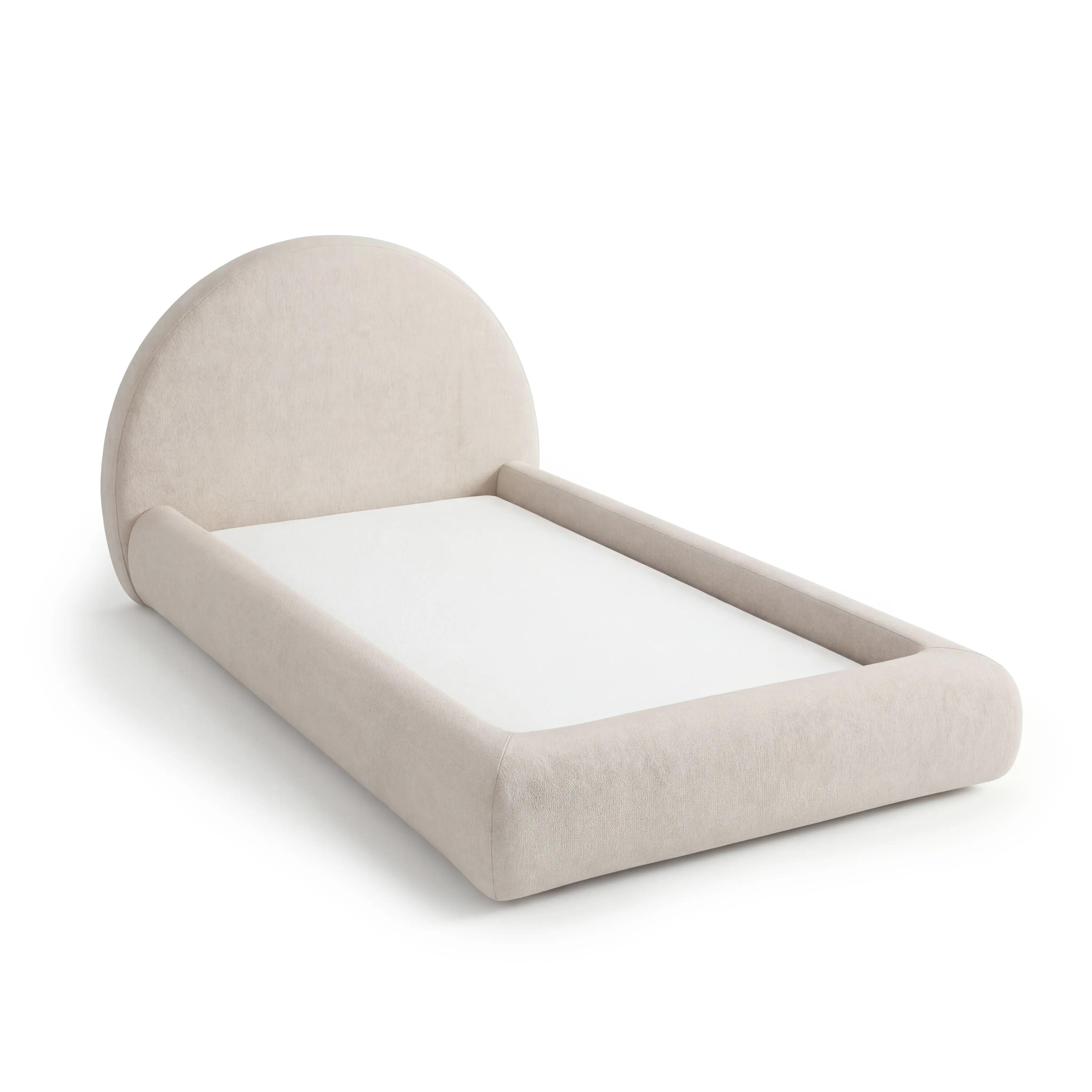 Cama Montessoriana Sol - Linho | Little Duck