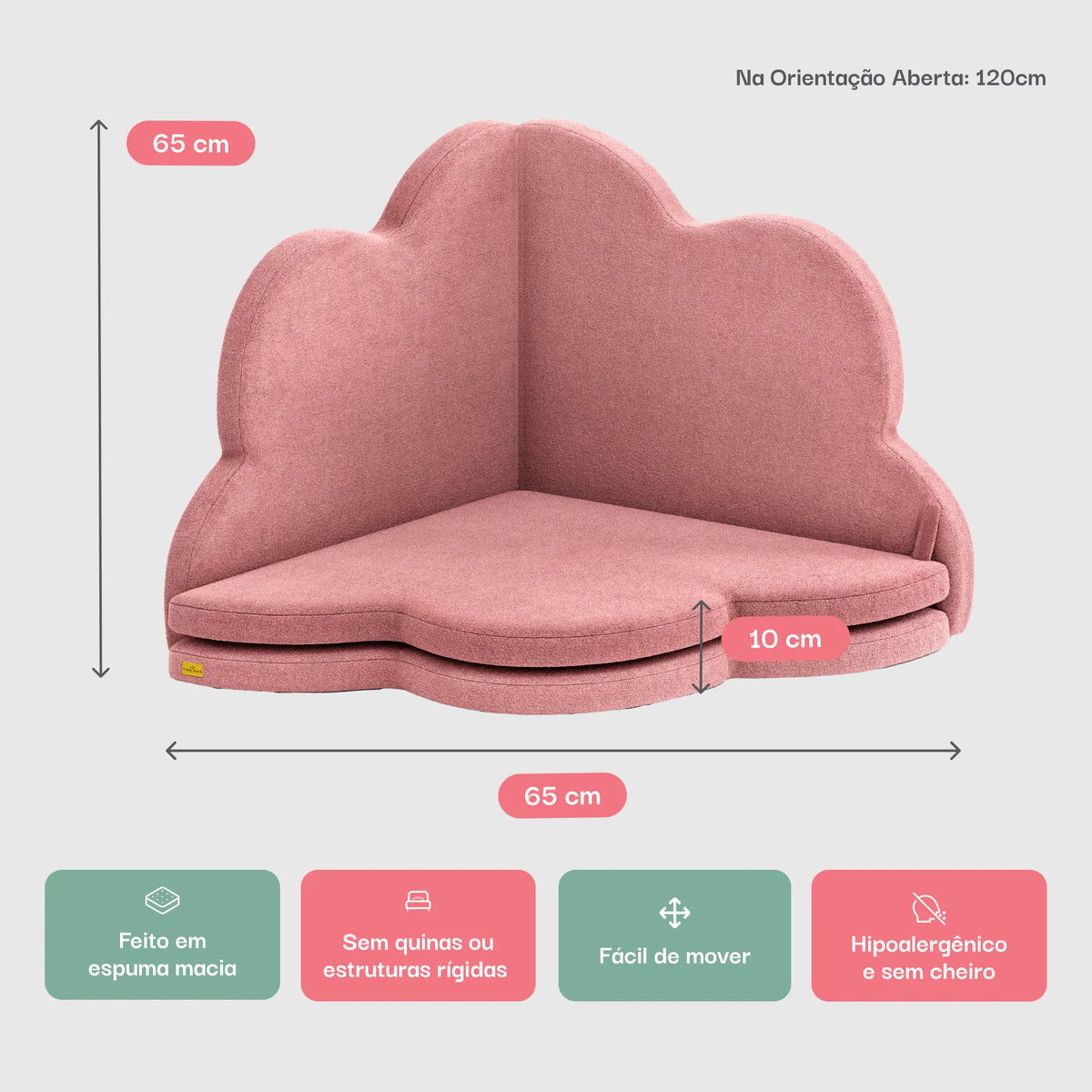 FlowerPad Tatame - Rosa | Little Duck