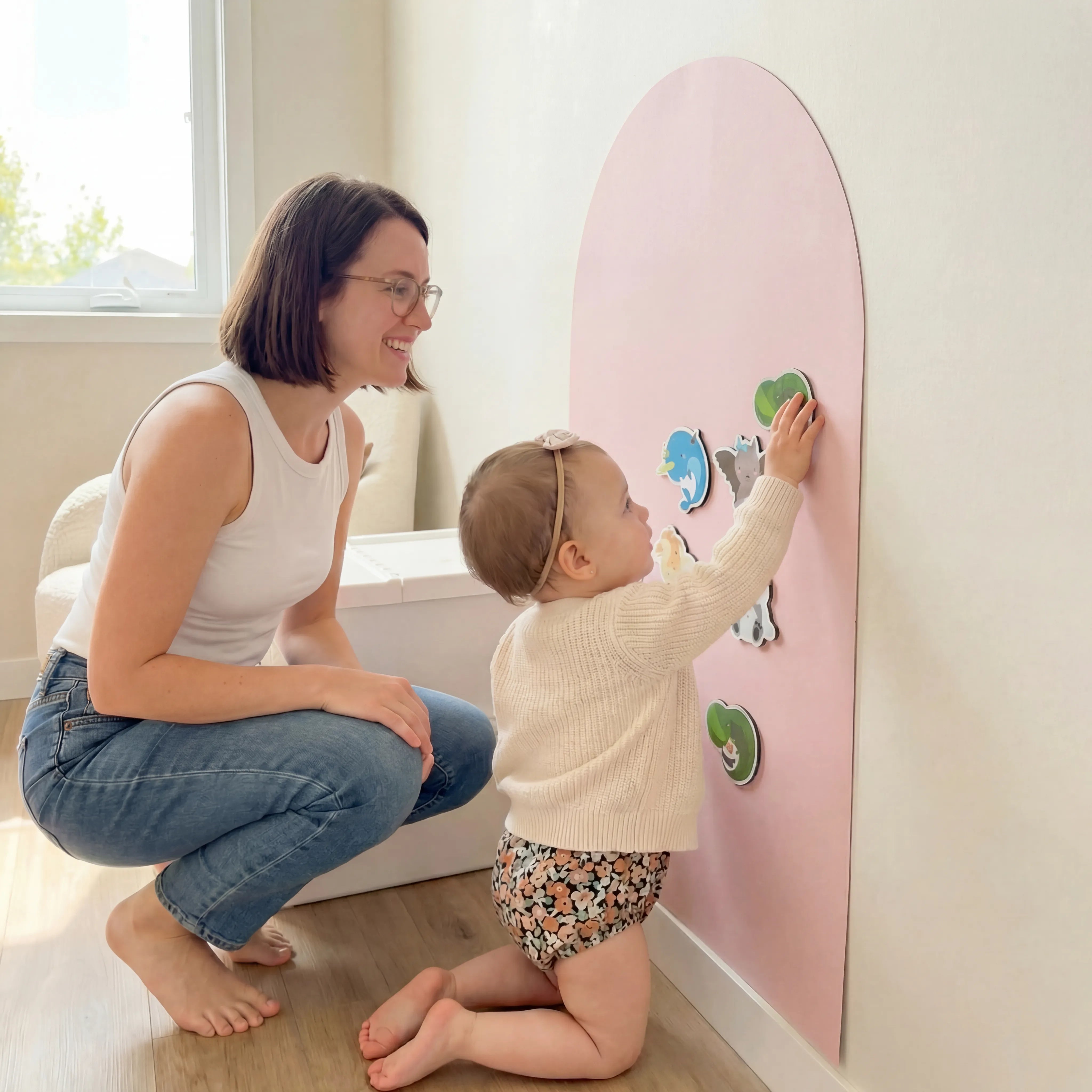 Painel Magnético Com Imãs Divertidos