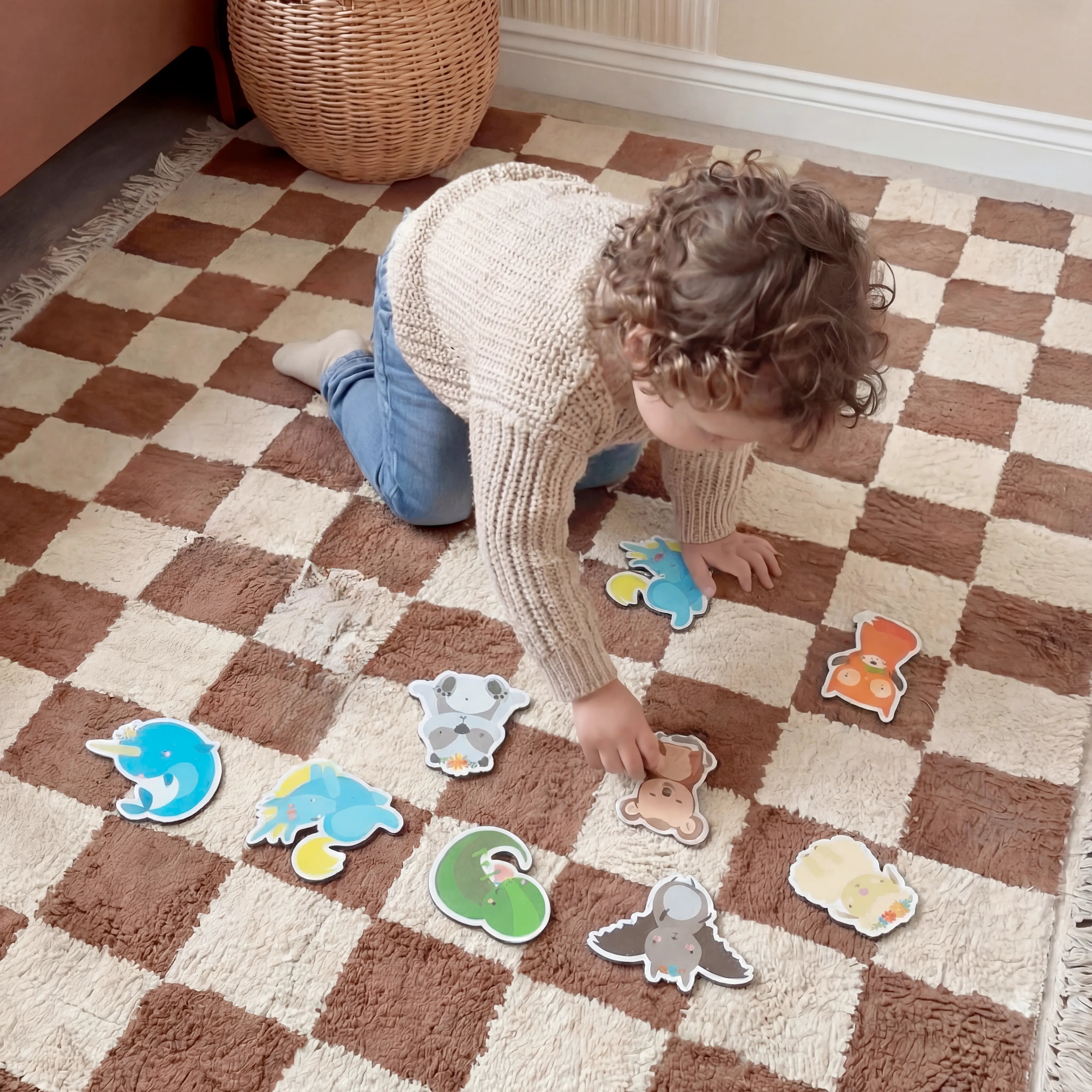 Painel Magnético Com Imãs Divertidos