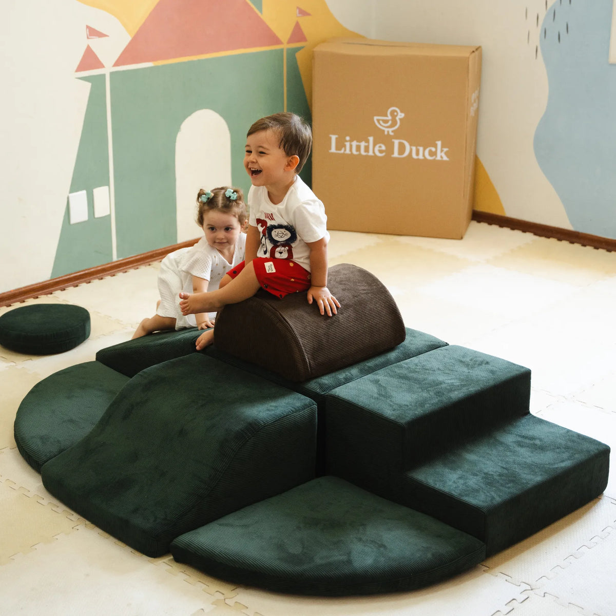 Play Baby 6 Módulos - Azul Claro | Little Duck