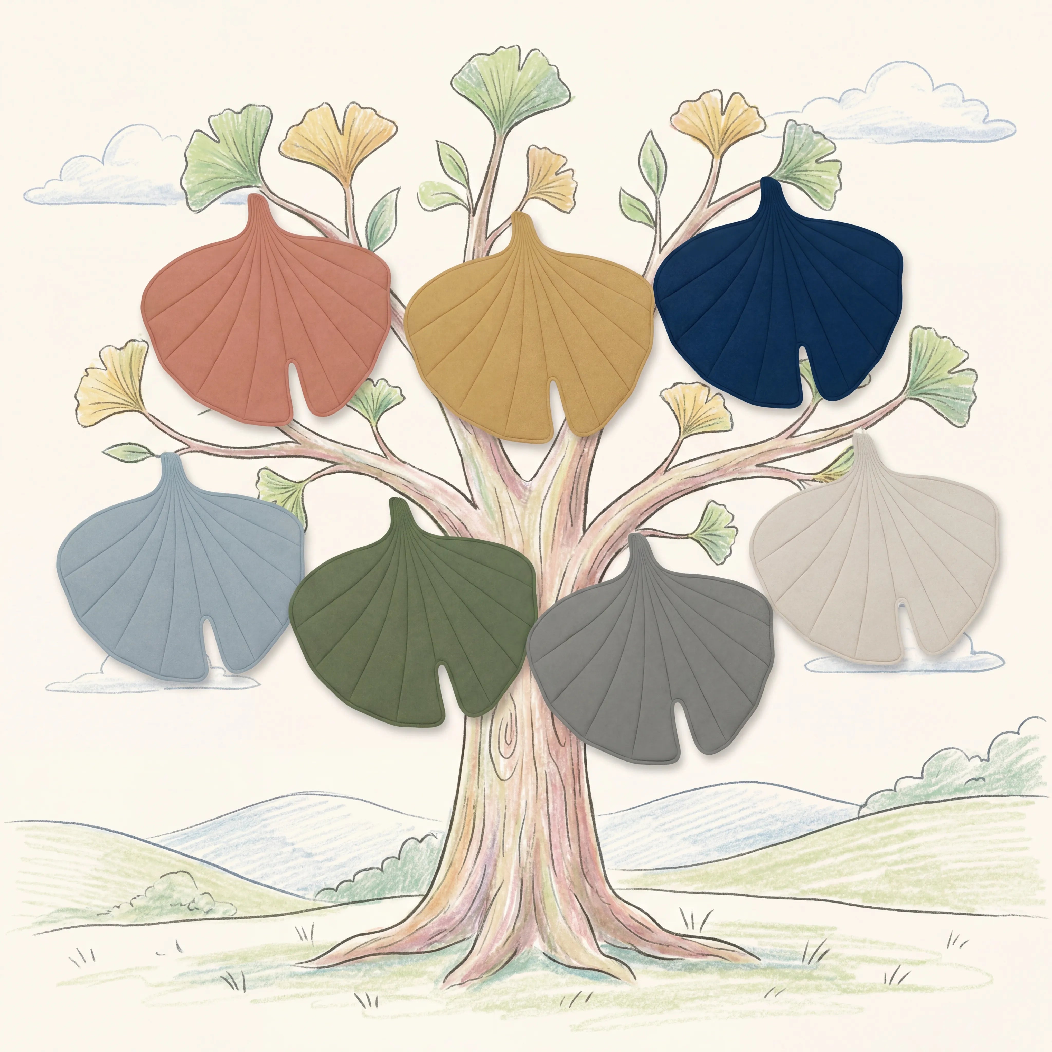 Tapete Gingko